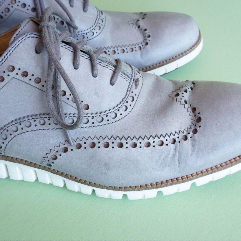 Cole Haan Zerogrand Mens Wingtip Oxford Shoe 12 - Picture 5 of 5